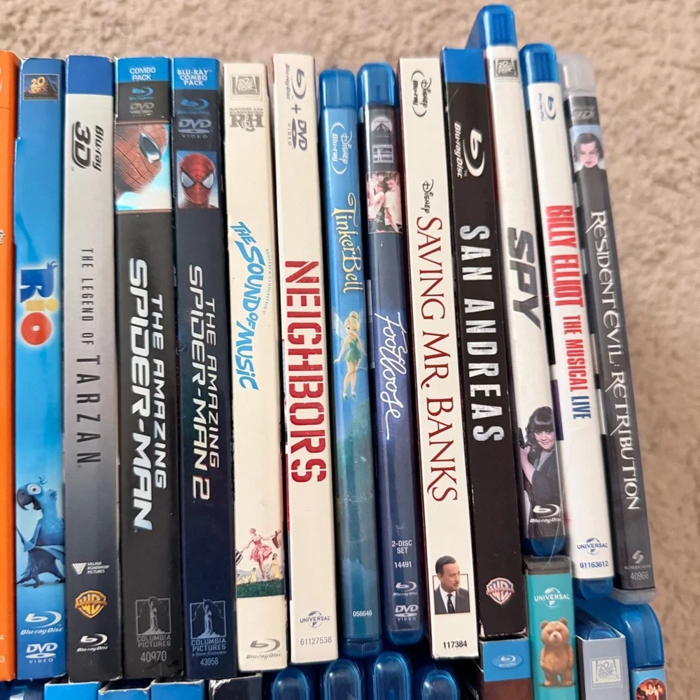 Massive 45-Movie Blu-ray & DVD Collection – Action, Comedy, & Family Hits - Picture 3 of 5